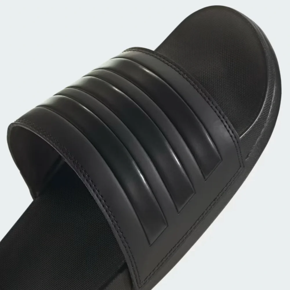 Adidas Adilette Comfort Black Slides - size 8 - Picture 7 of 7